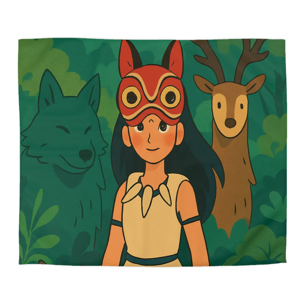 Housse de Couette Microfibre Art Graphique Contemporain Style Décoratif Chambre Tendance