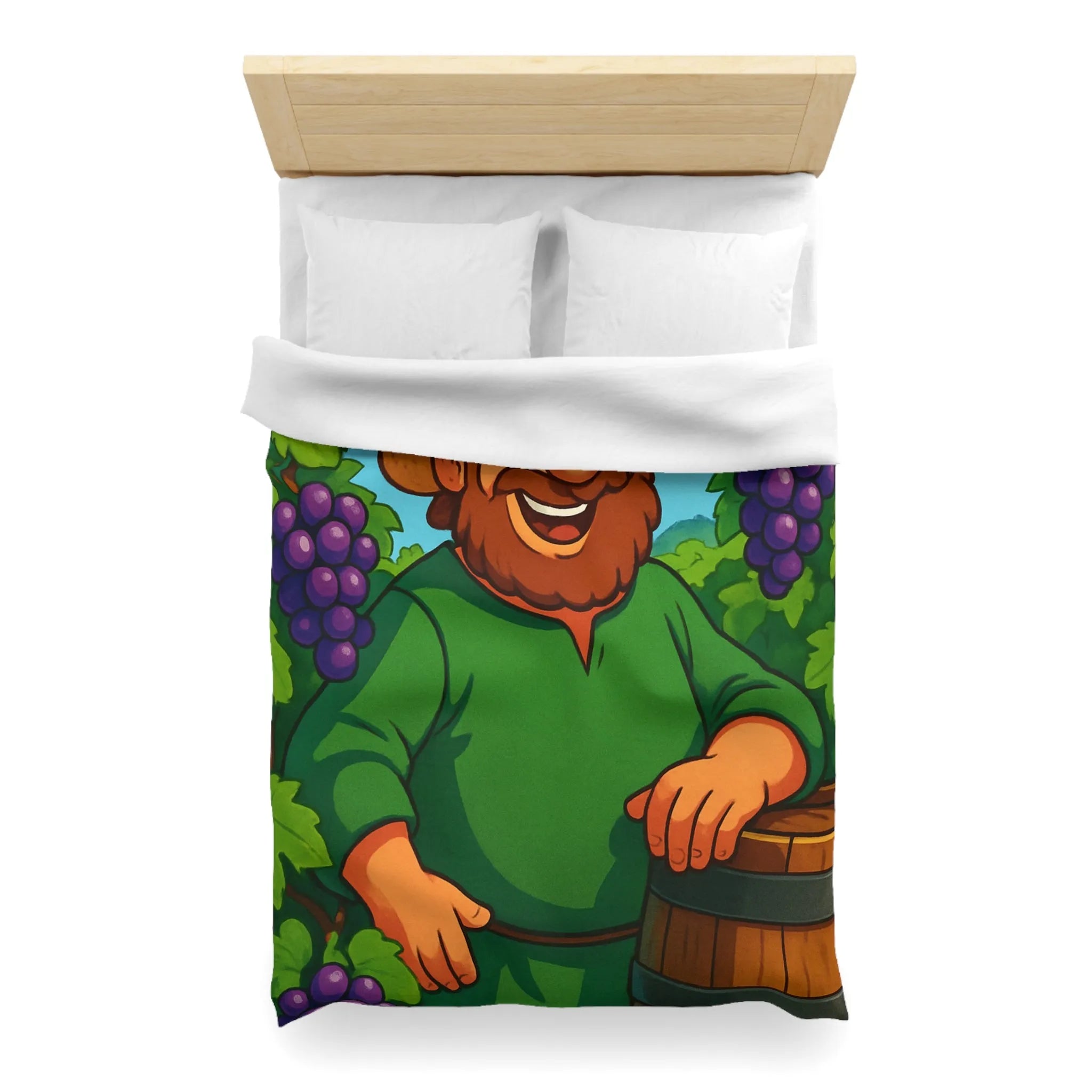 Housse de Couette Microfibre Art Graphique Contemporain Style Décoratif Chambre Tendance