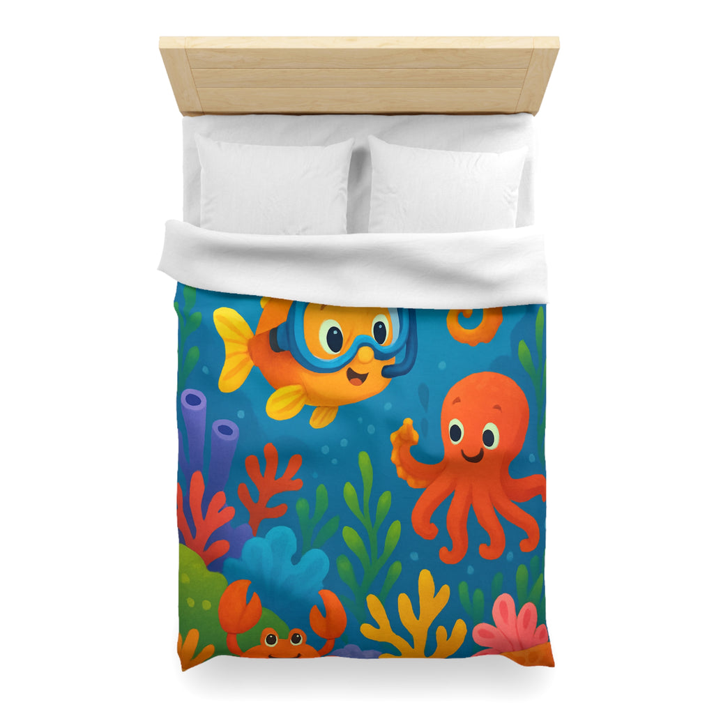 Housse de Couette Microfibre Création Artistique Moderne Design Exclusif Décoration Chambre