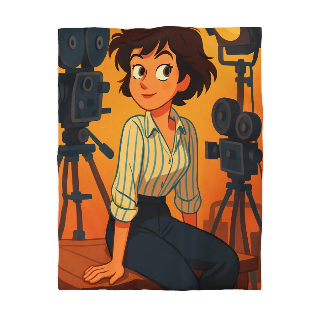 Housse de Couette Microfibre Art Graphique Contemporain Style Décoratif Chambre Tendance