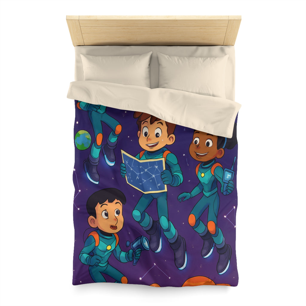 Housse de Couette Microfibre Création Artistique Moderne Design Exclusif Décoration Chambre