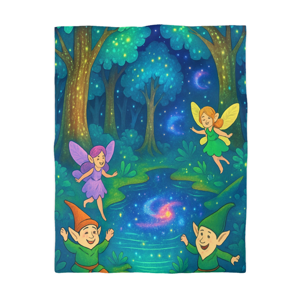 Housse de Couette Microfibre Illustration Unique Design Moderne Décoration Intérieure Raffinée