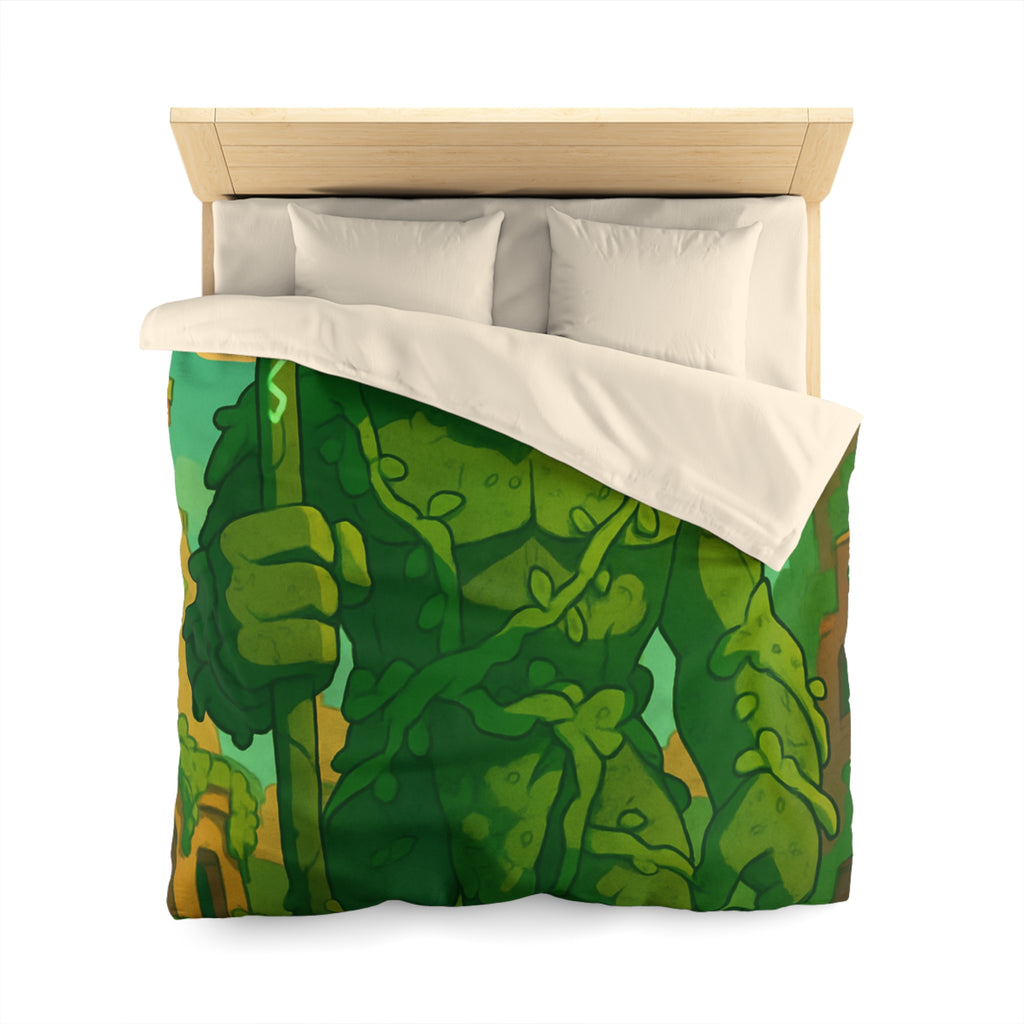 Housse de Couette Microfibre Design Artistique Moderne Décoration Chambre Confort Premium