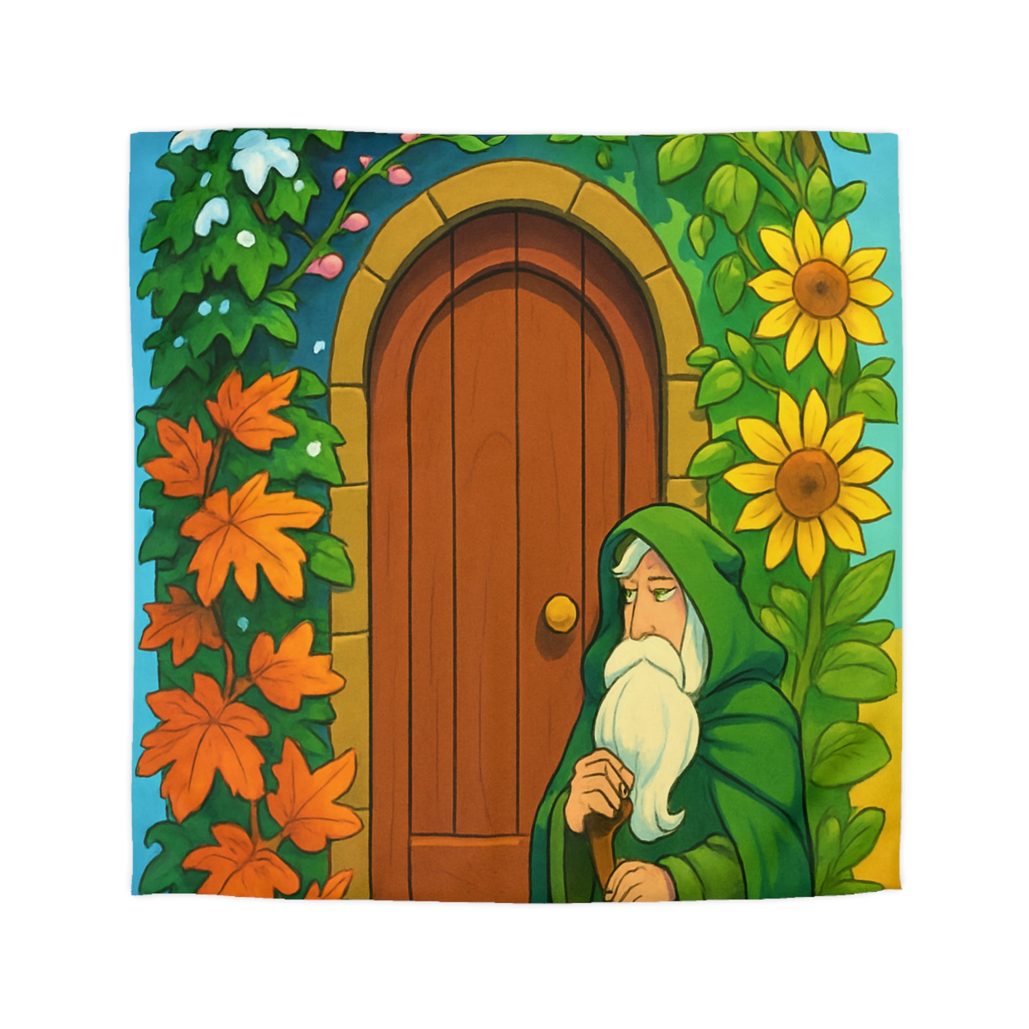 Housse de Couette Microfibre Création Artistique Moderne Design Exclusif Décoration Chambre