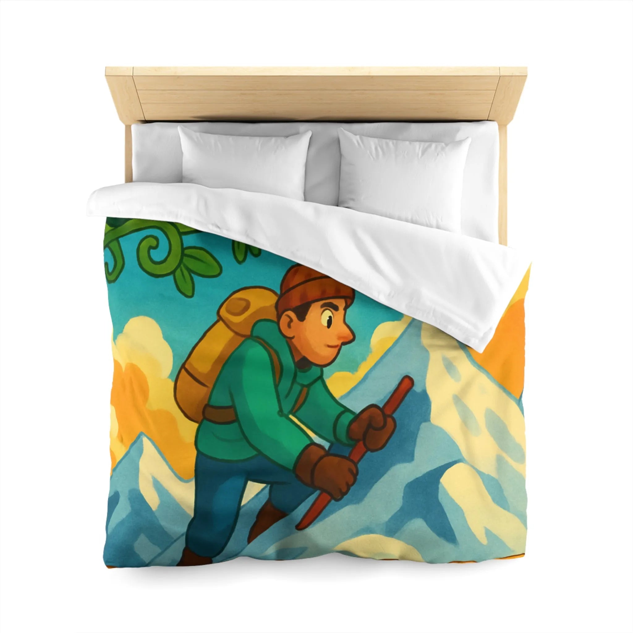 Housse de Couette Microfibre Création Artistique Moderne Design Exclusif Décoration Chambre