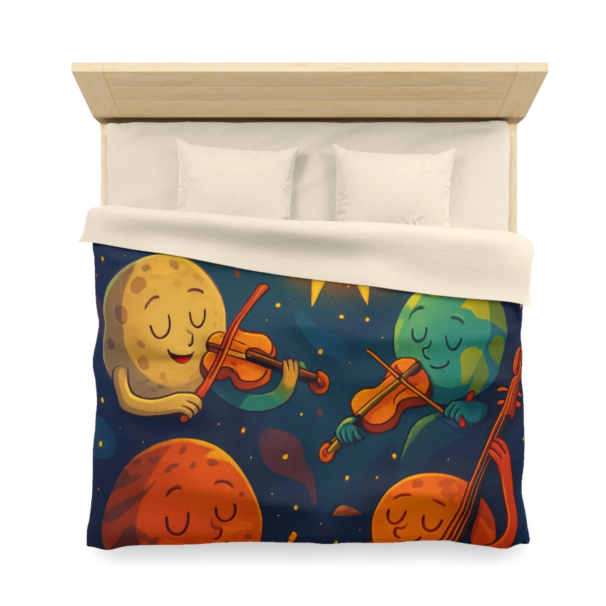 Housse de Couette Microfibre Création Artistique Moderne Design Exclusif Décoration Chambre