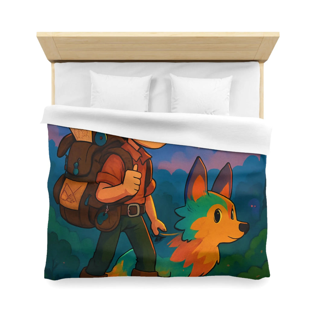 Housse de Couette Microfibre Création Artistique Moderne Design Exclusif Décoration Chambre