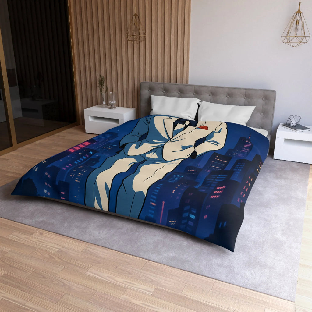 Housse de Couette Microfibre Création Artistique Moderne Design Exclusif Décoration Chambre