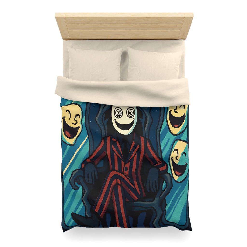 Housse de Couette Microfibre Design Artistique Moderne Décoration Chambre Confort Premium