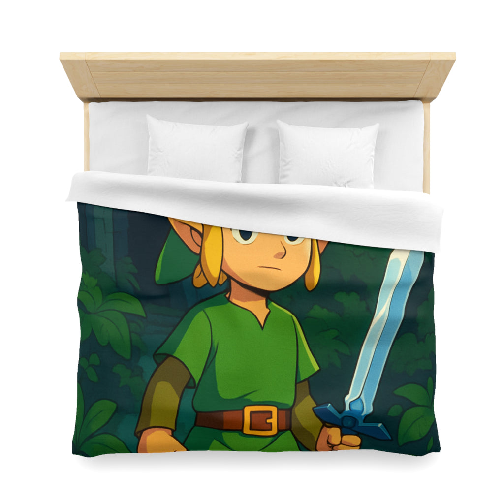 Housse de Couette Microfibre Design Artistique Moderne Décoration Chambre Confort Premium