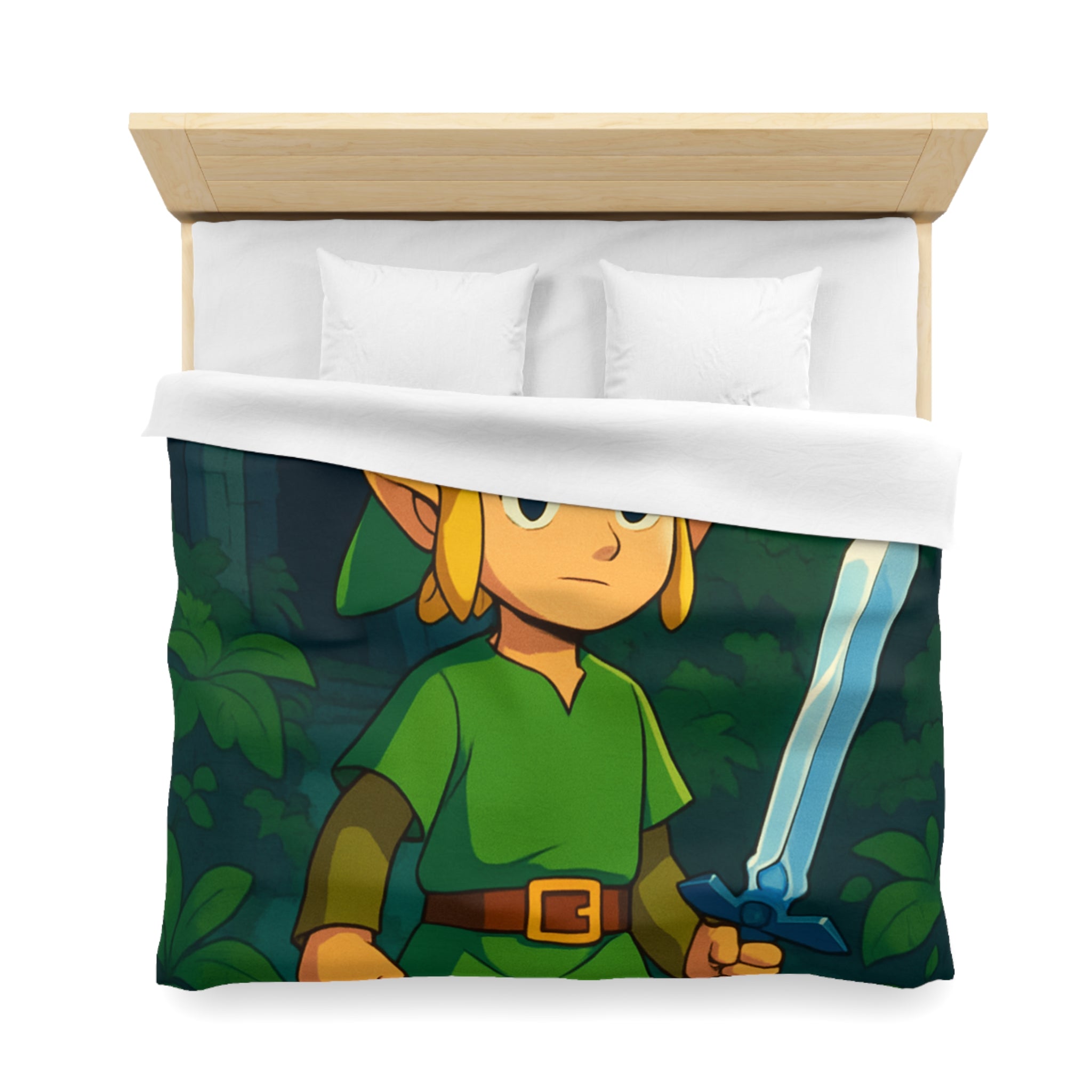 Housse de Couette Microfibre Design Artistique Moderne Décoration Chambre Confort Premium