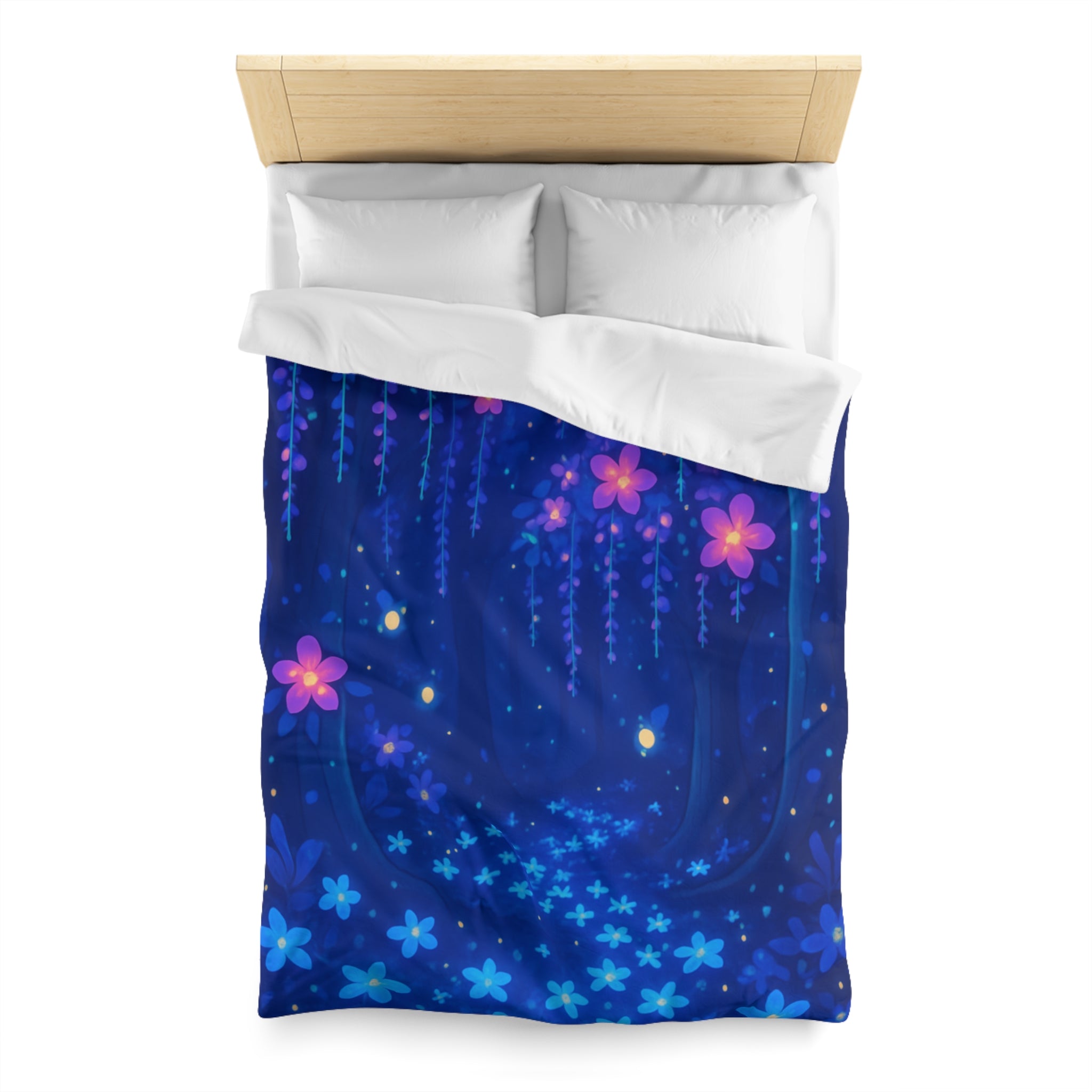 Housse de Couette Microfibre Design Artistique Moderne Décoration Chambre Confort Premium