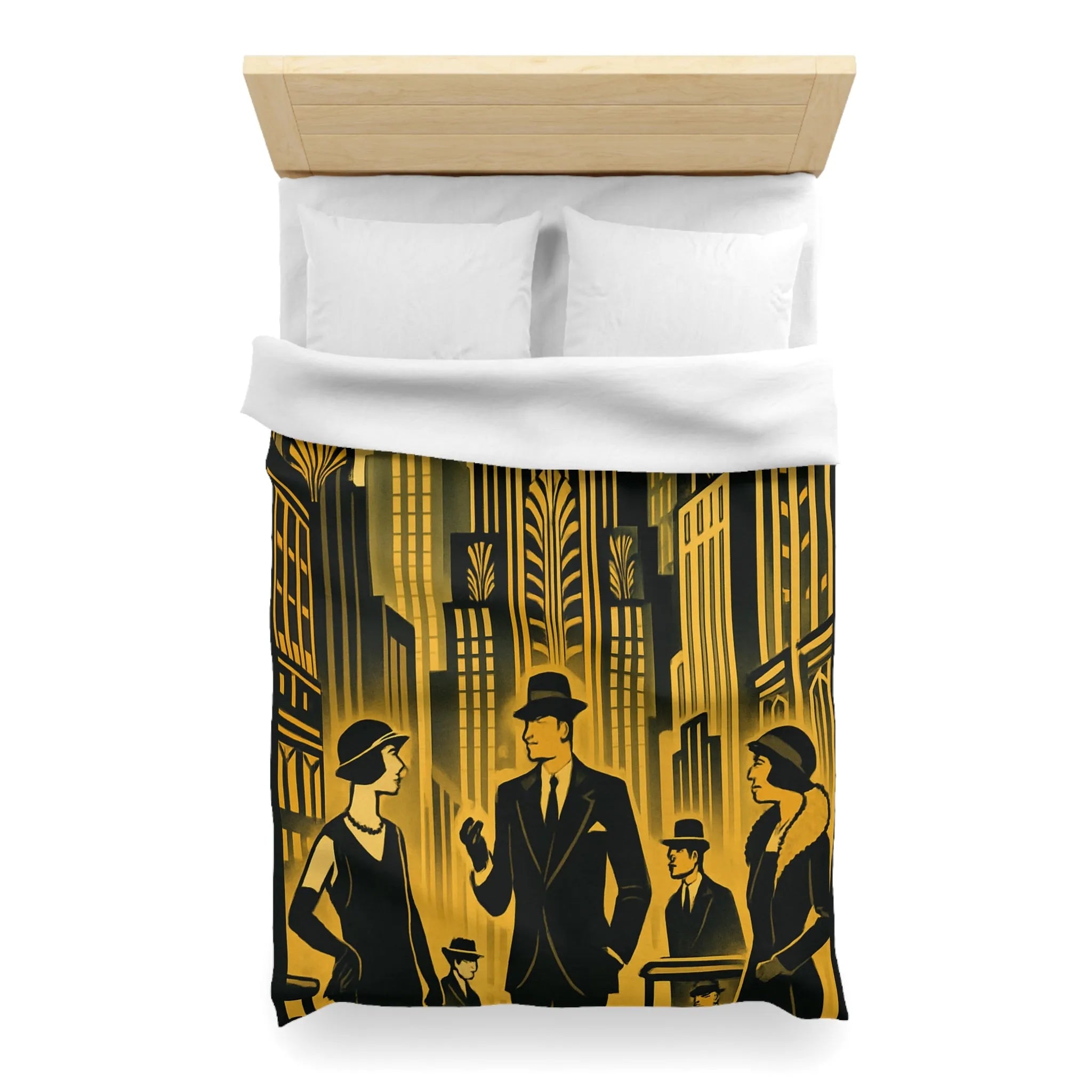 Housse de Couette Microfibre Création Artistique Moderne Design Exclusif Décoration Chambre