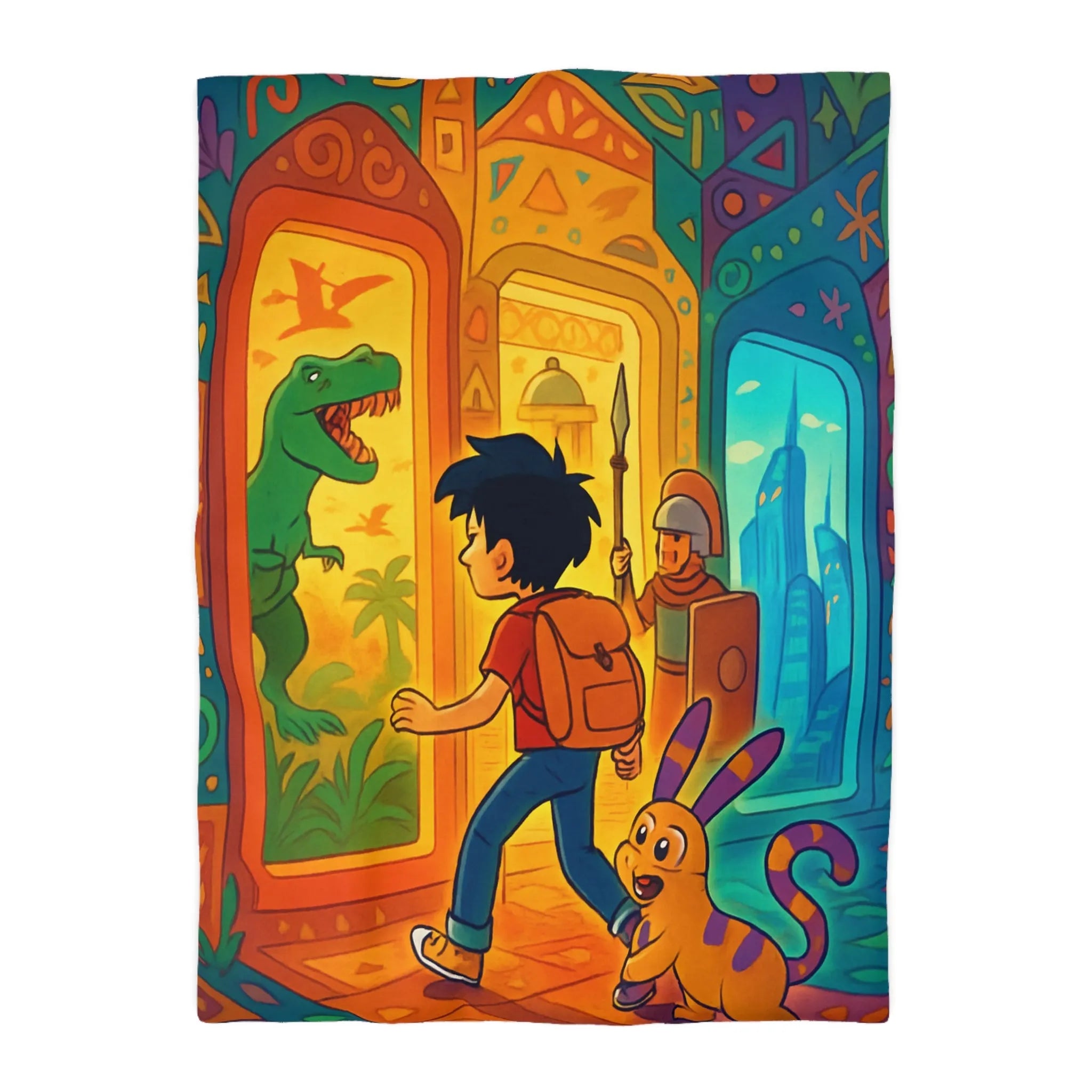 Housse de Couette Microfibre Création Artistique Moderne Design Exclusif Décoration Chambre