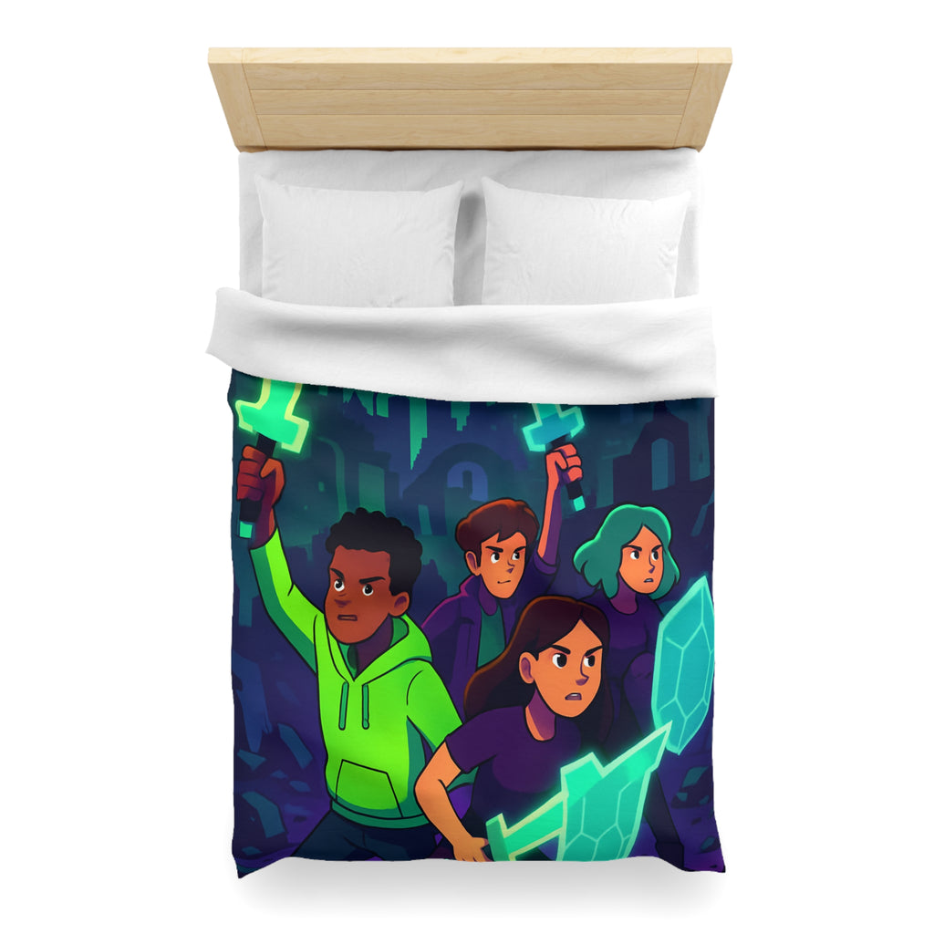 Housse de Couette Microfibre Création Artistique Moderne Design Exclusif Décoration Chambre