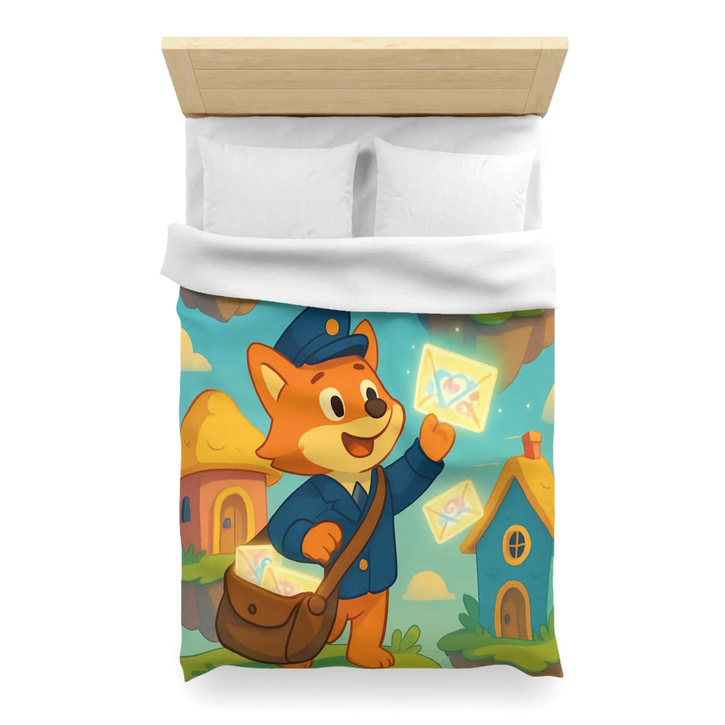 Housse de Couette Microfibre Art Graphique Contemporain Style Décoratif Chambre Tendance