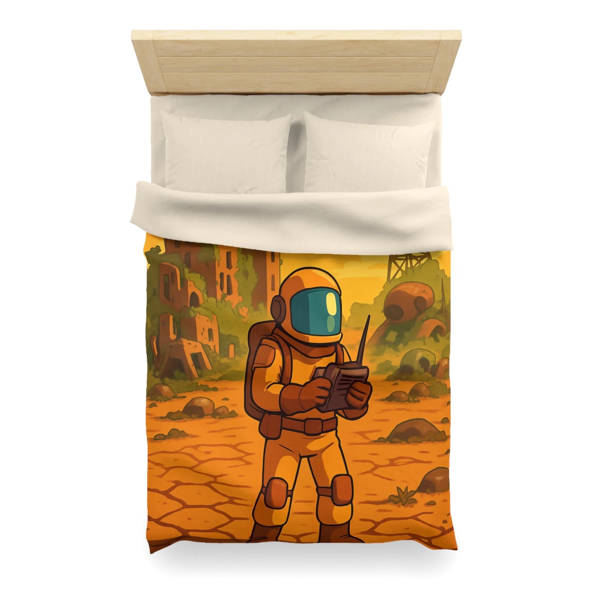 Appréciez l'Aventure Post-Apocalyptique avec un Astronaute dans un Futur Désolé et Mystérieux