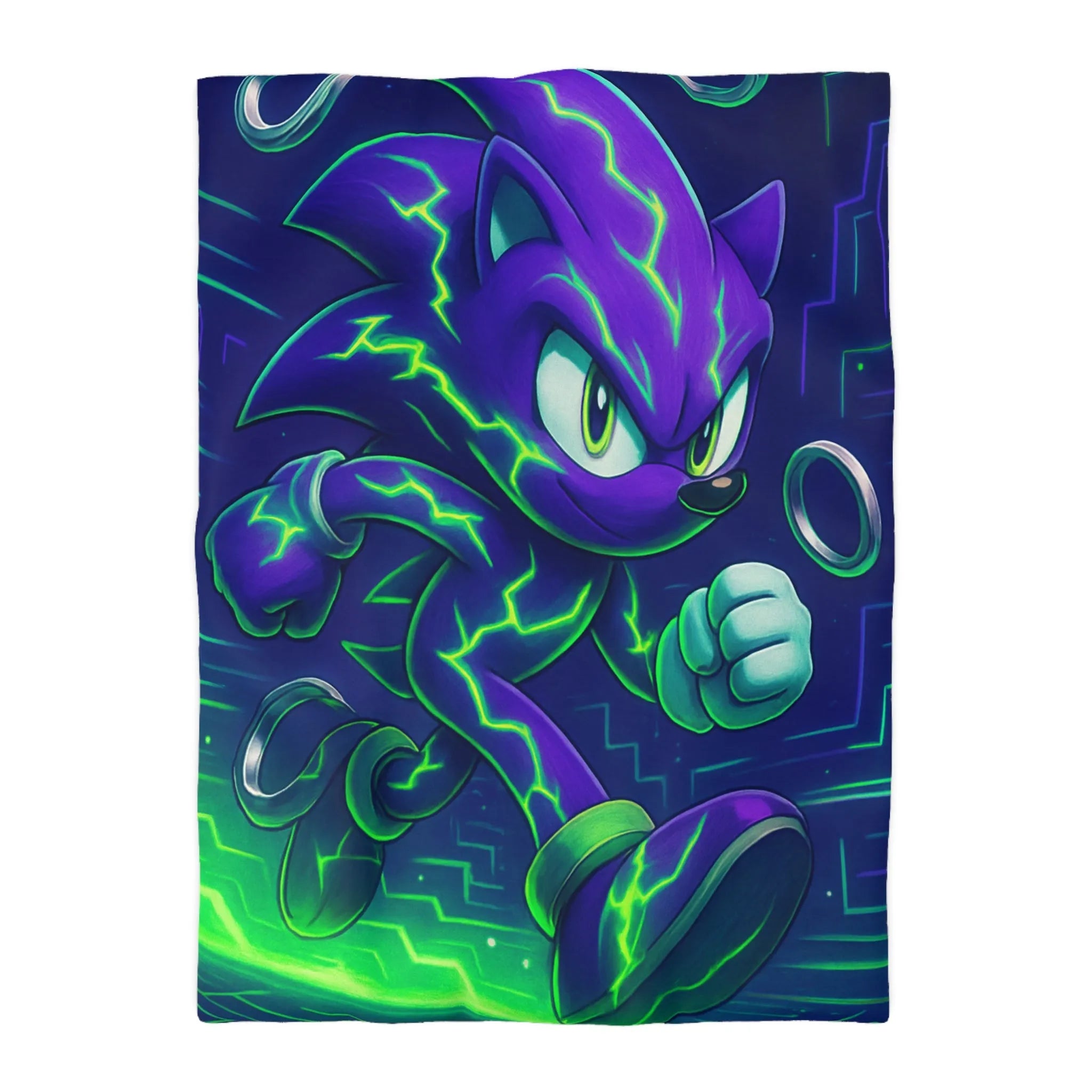 Housse de Couette Microfibre Art Graphique Contemporain Style Décoratif Chambre Tendance