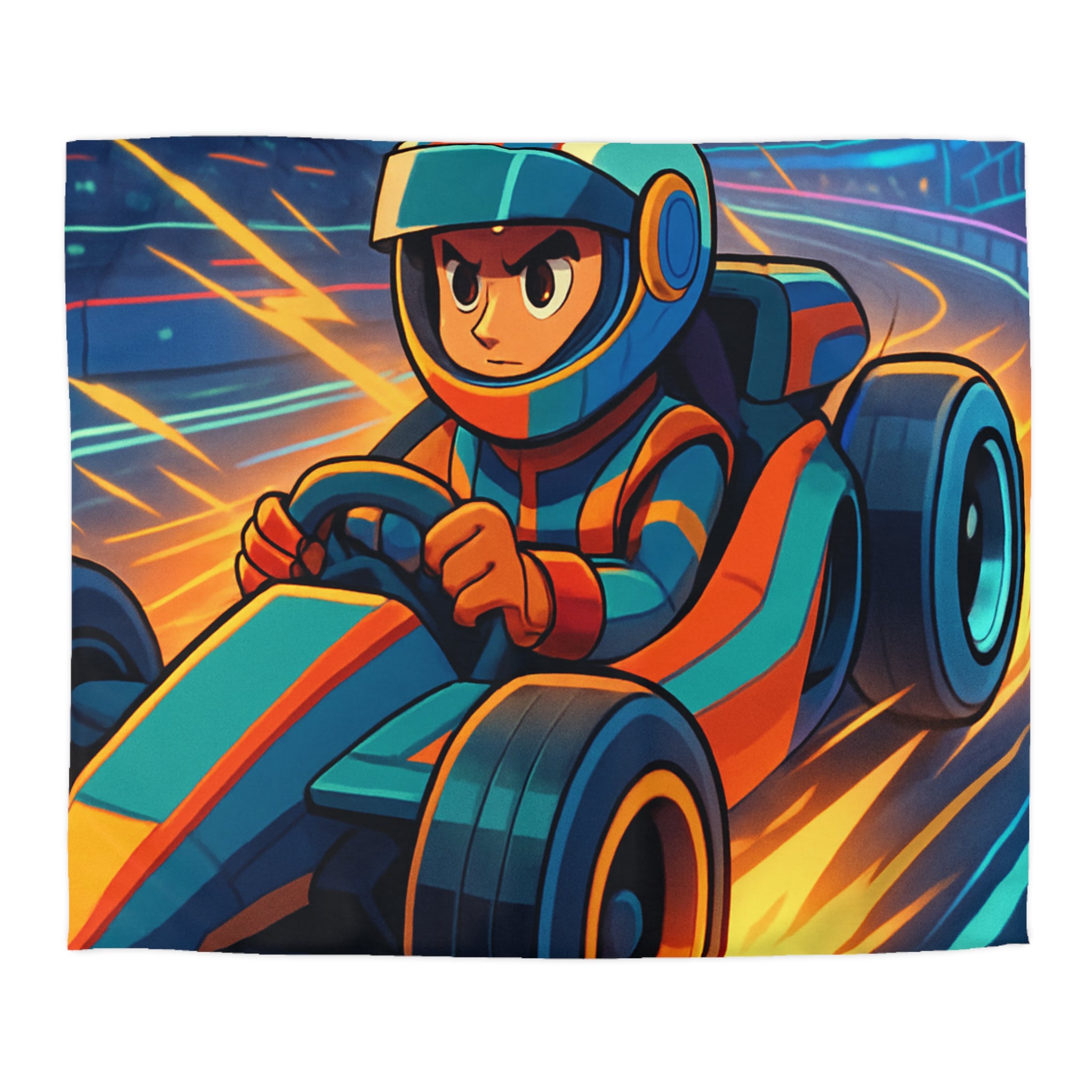 Housse de Couette Microfibre Motif Créatif Original Style Contemporain Chambre Élégante