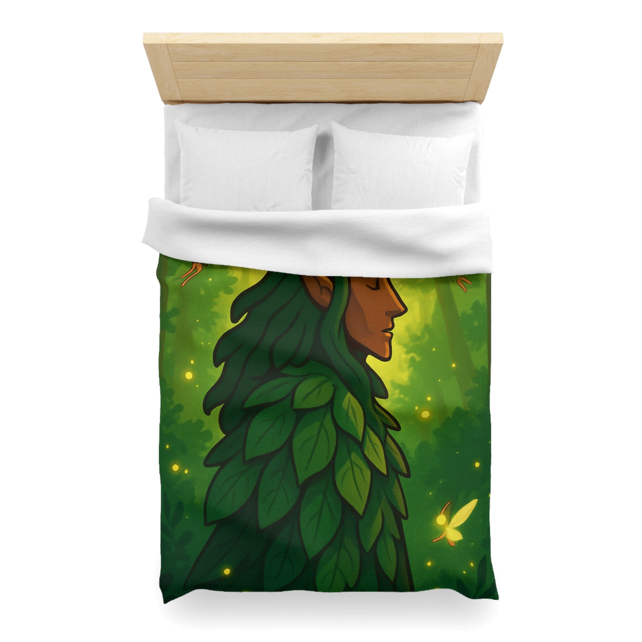 Housse de Couette Microfibre Motif Créatif Original Style Contemporain Chambre Élégante