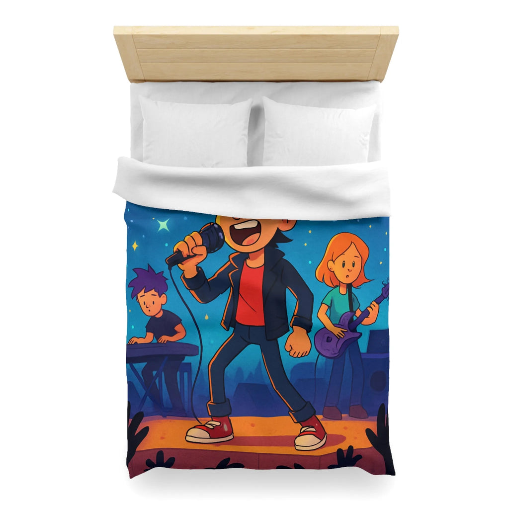 Housse de Couette Microfibre Création Artistique Moderne Design Exclusif Décoration Chambre