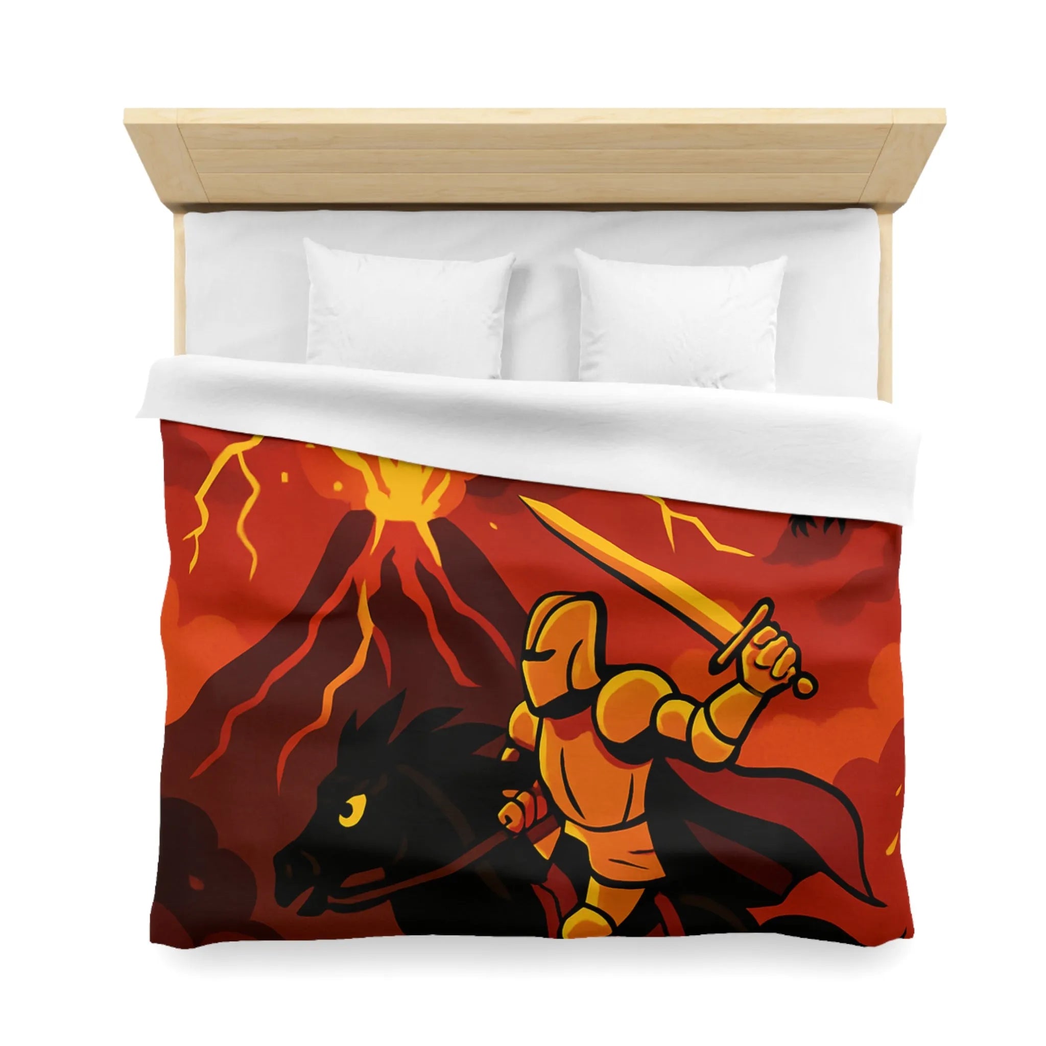 Housse de Couette Microfibre Création Artistique Moderne Design Exclusif Décoration Chambre