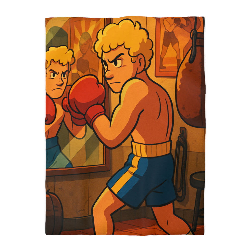 Housse de Couette Microfibre Design Artistique Moderne Décoration Chambre Confort Premium