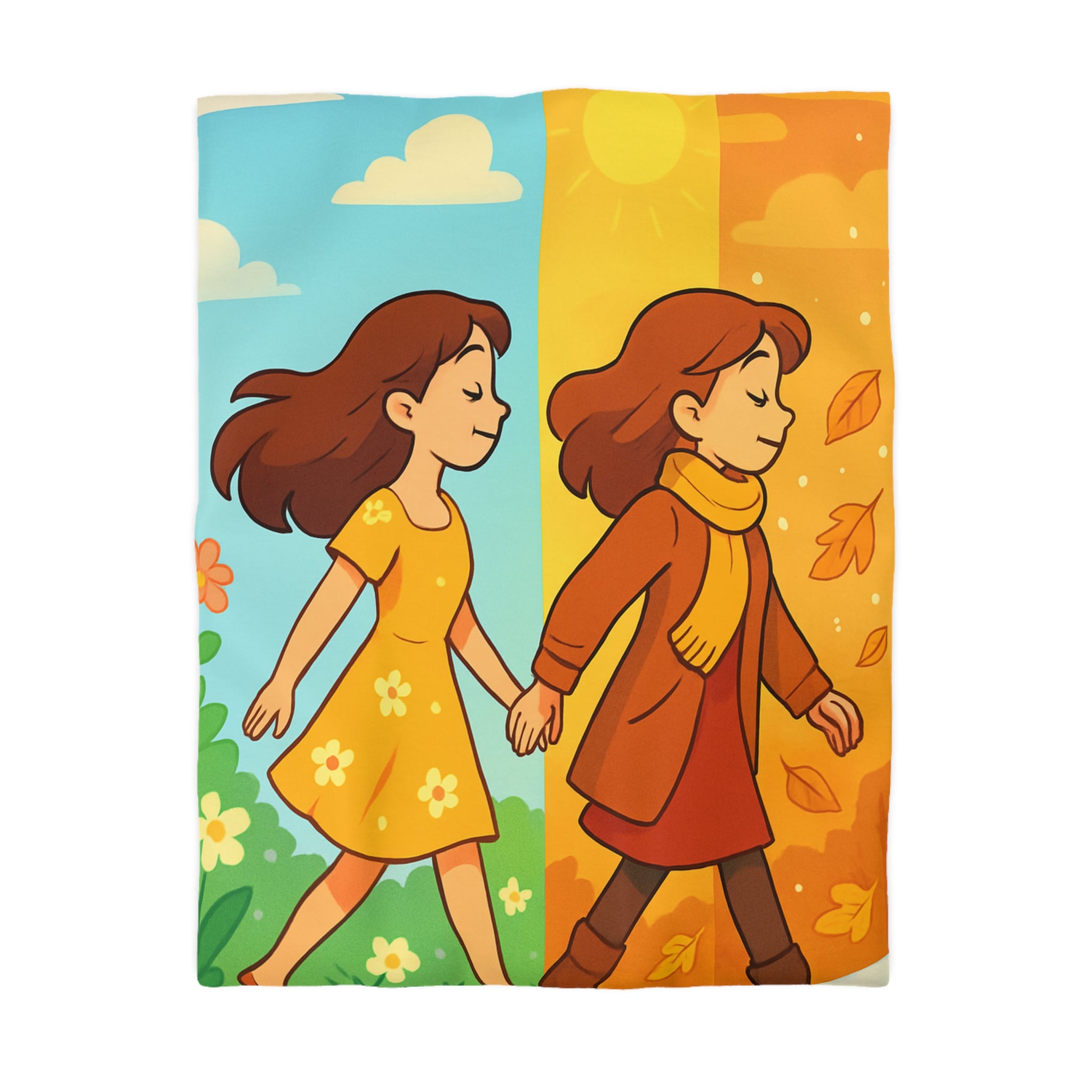 Housse de Couette Microfibre Design Artistique Moderne Décoration Chambre Confort Premium