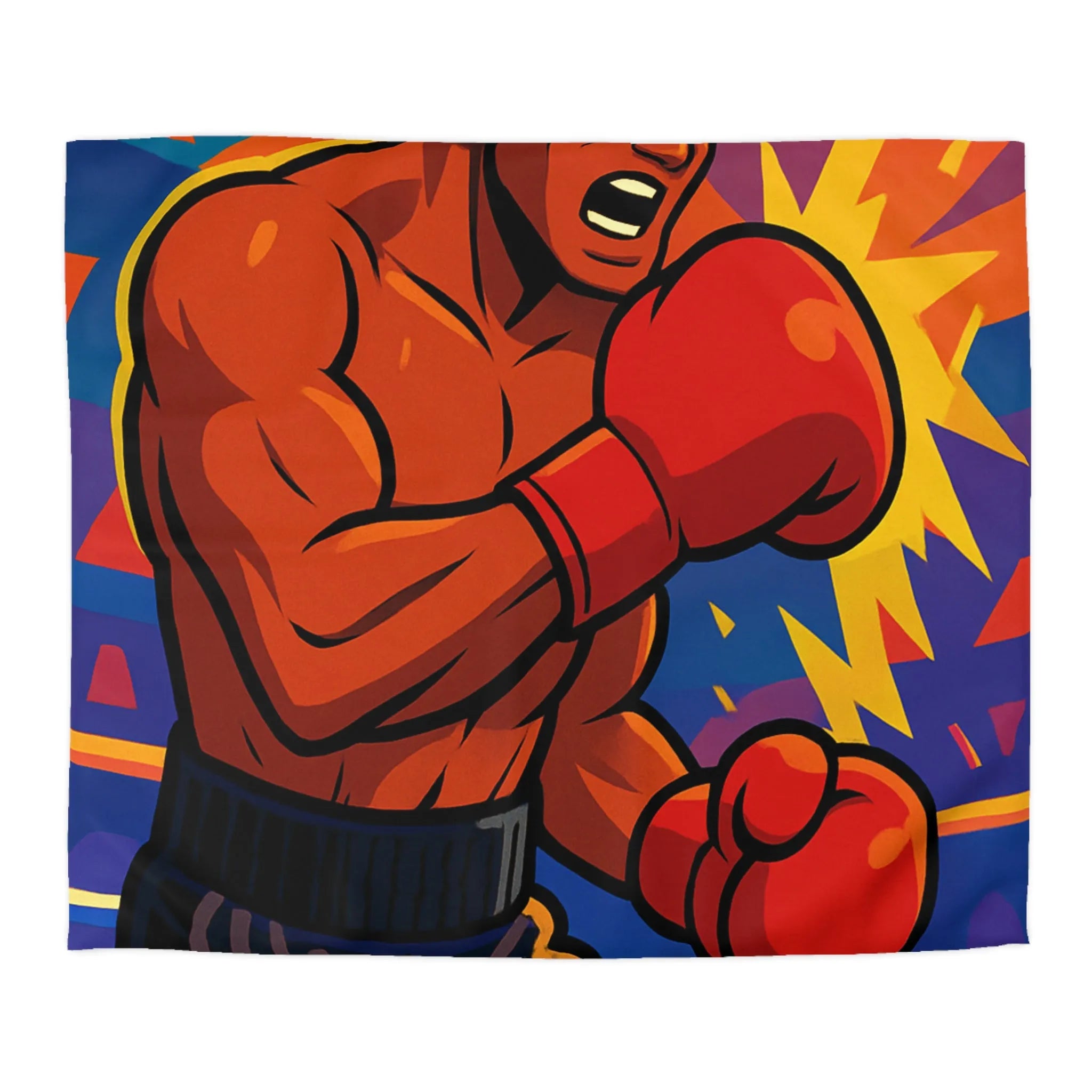 Housse de Couette Microfibre Art Graphique Contemporain Style Décoratif Chambre Tendance