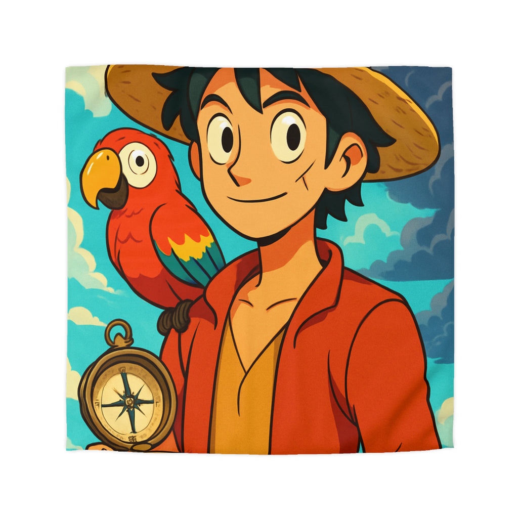 Housse de Couette Microfibre Motif Créatif Original Style Contemporain Chambre Élégante