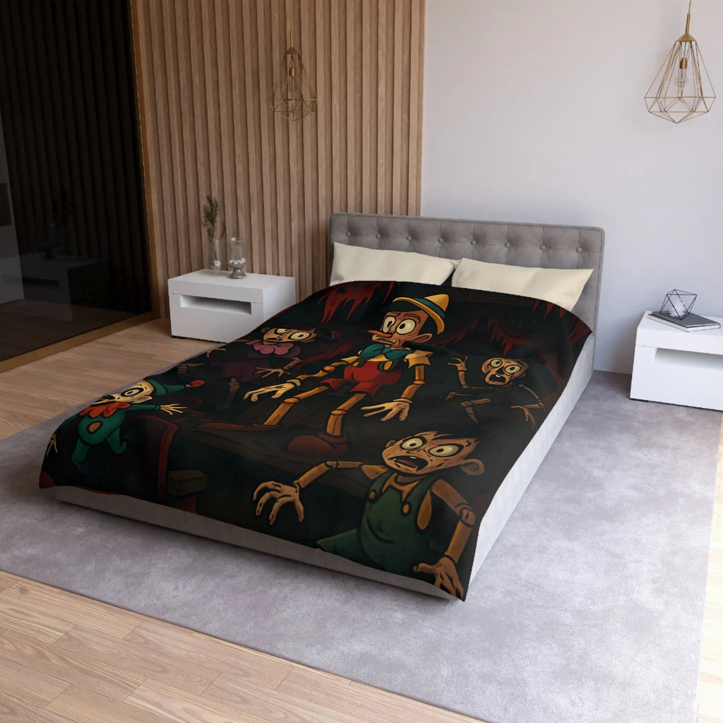 Housse de Couette Microfibre Création Artistique Moderne Design Exclusif Décoration Chambre