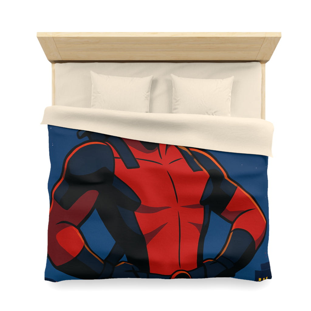 Housse de Couette Microfibre Design Artistique Moderne Décoration Chambre Confort Premium