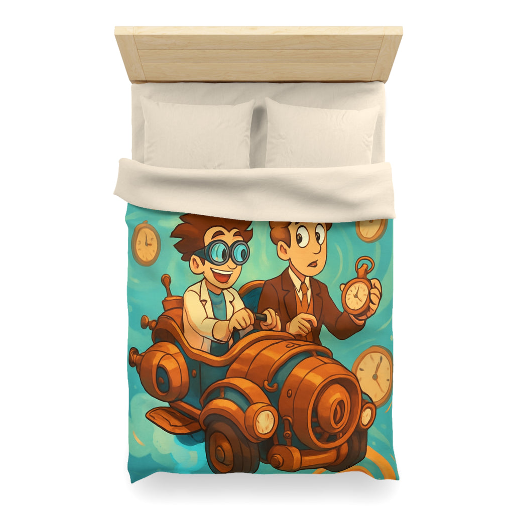 Housse de Couette Microfibre Design Artistique Moderne Décoration Chambre Confort Premium