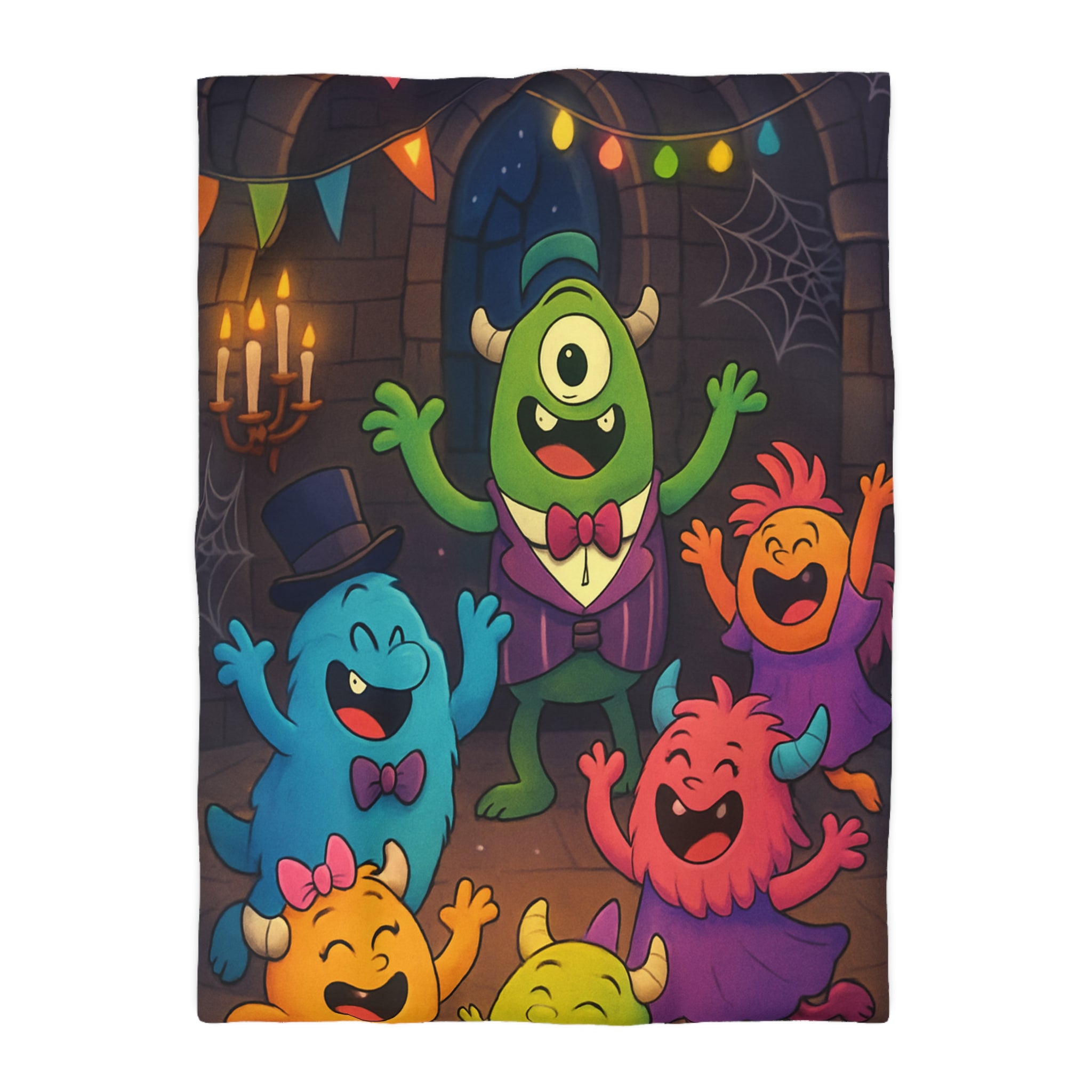 Housse de Couette Microfibre Design Artistique Moderne Décoration Chambre Confort Premium