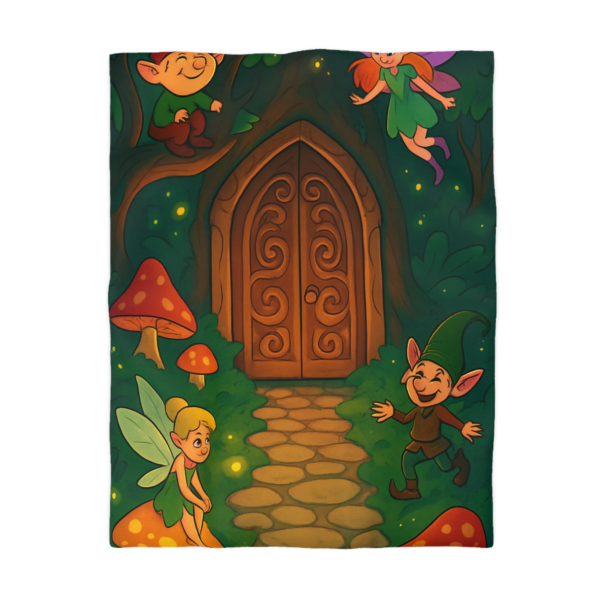 Housse de Couette Microfibre Motif Créatif Original Style Contemporain Chambre Élégante