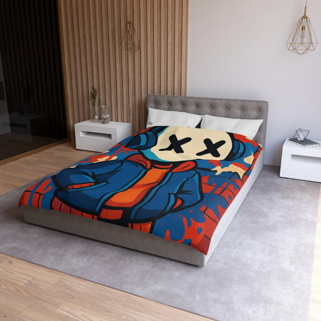 Housse de Couette Microfibre Création Artistique Moderne Design Exclusif Décoration Chambre