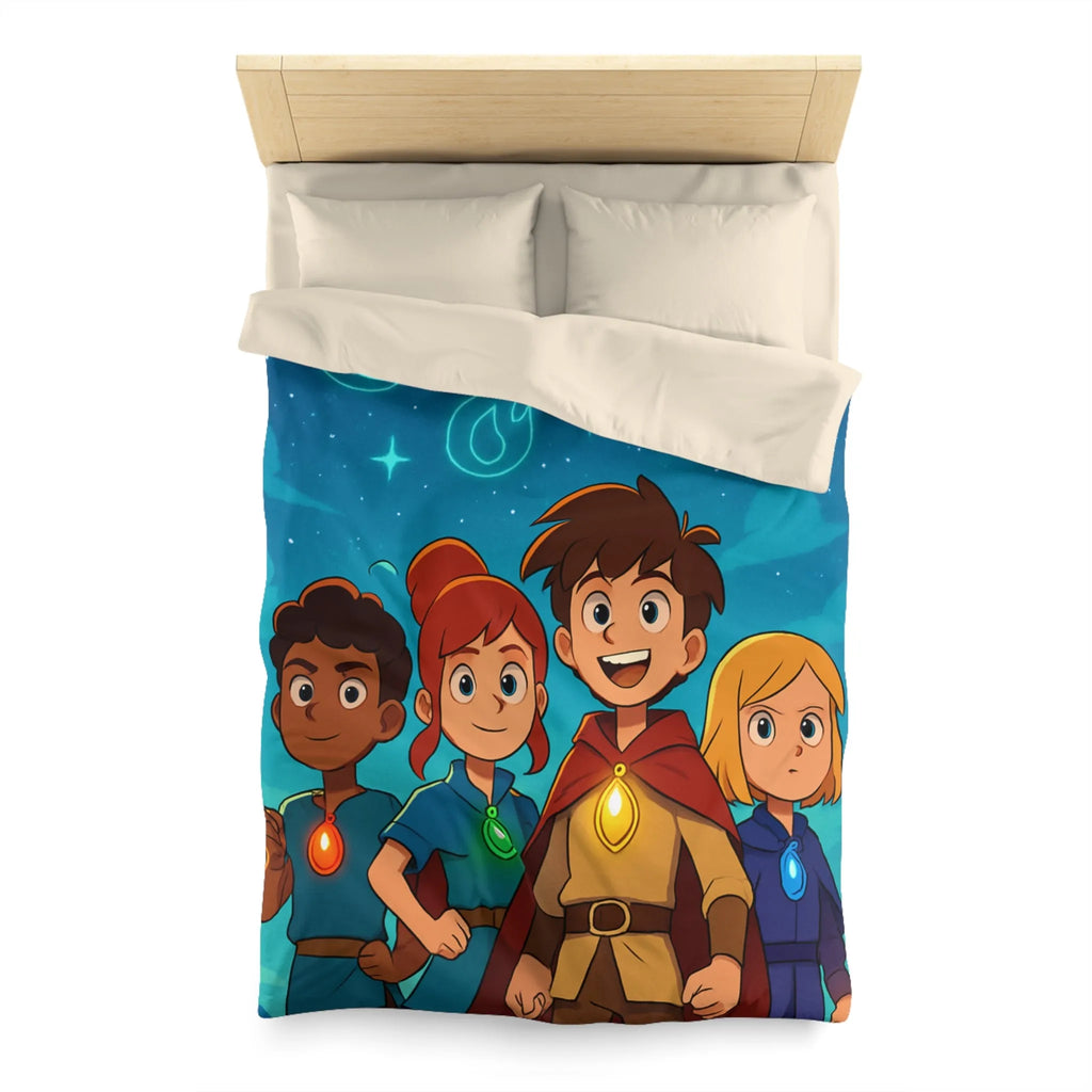 Housse de Couette Microfibre Création Artistique Moderne Design Exclusif Décoration Chambre