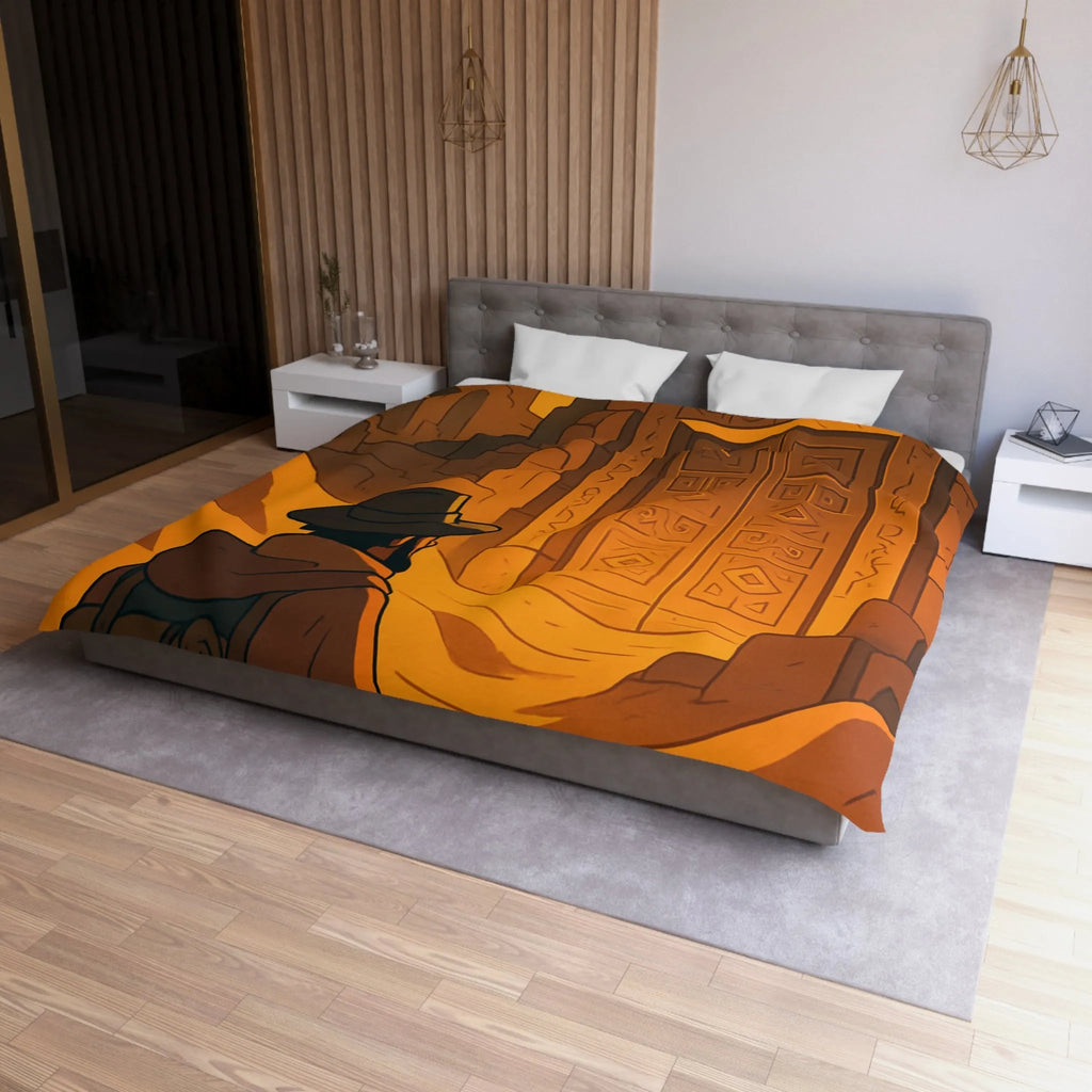 Housse de Couette Microfibre Création Artistique Moderne Design Exclusif Décoration Chambre