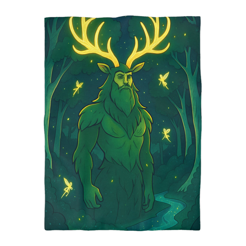 Housse de Couette Microfibre Illustration Unique Design Moderne Décoration Intérieure Raffinée