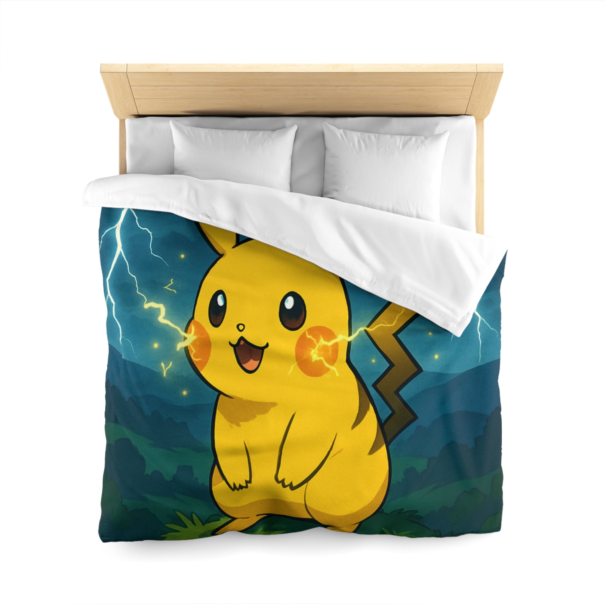 Housse de Couette Microfibre Design Artistique Moderne Décoration Chambre Confort Premium