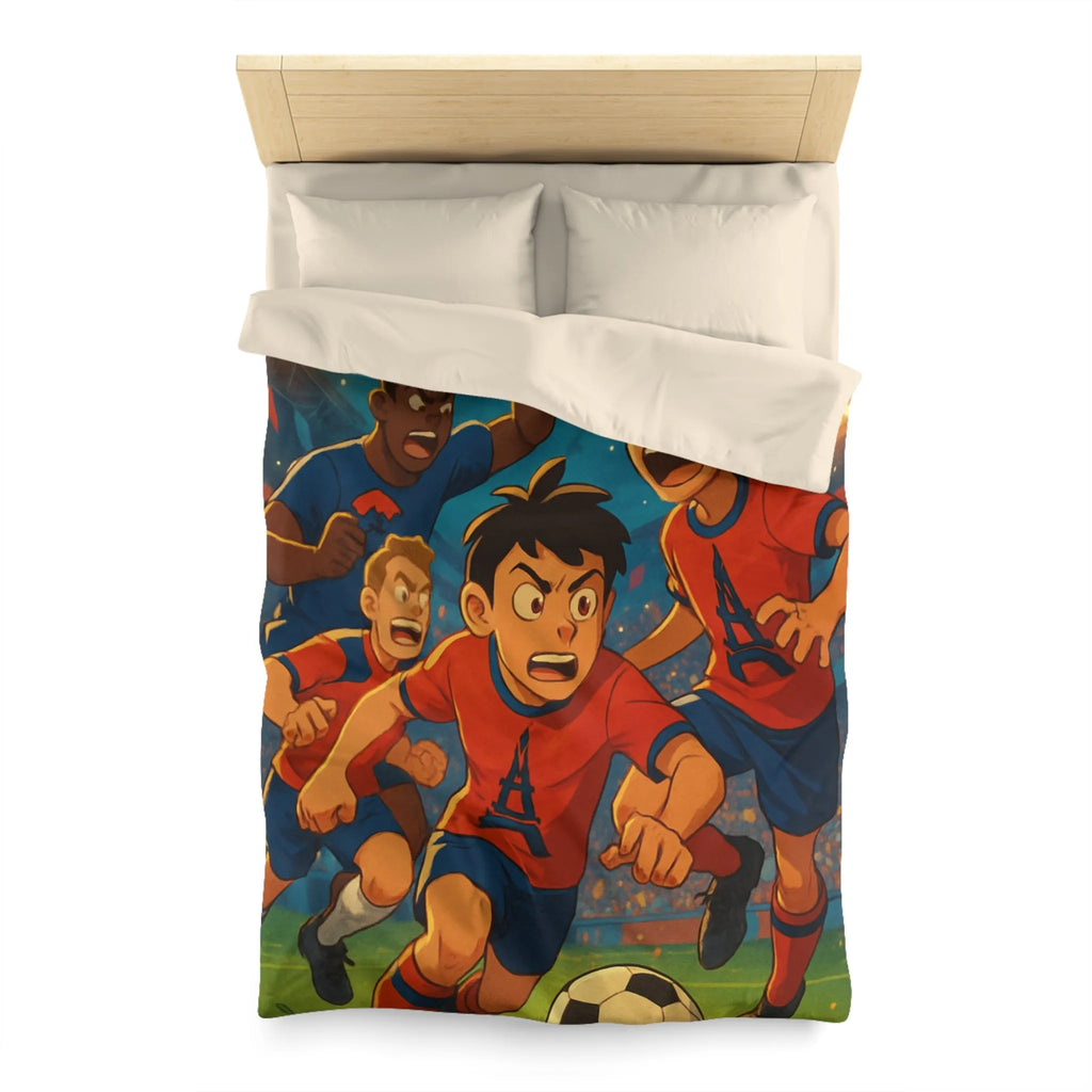 Housse de Couette Microfibre Création Artistique Moderne Design Exclusif Décoration Chambre