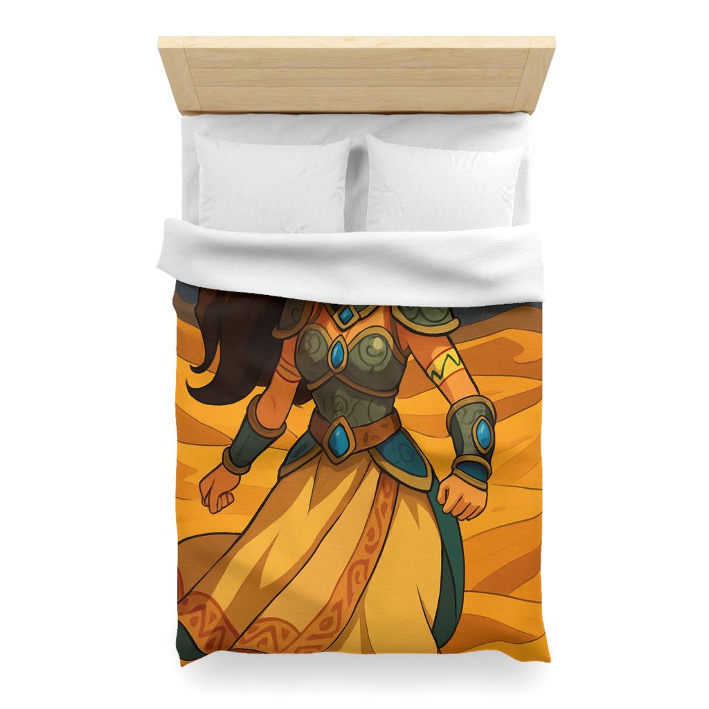 Housse de Couette Microfibre Design Artistique Moderne Décoration Chambre Confort Premium