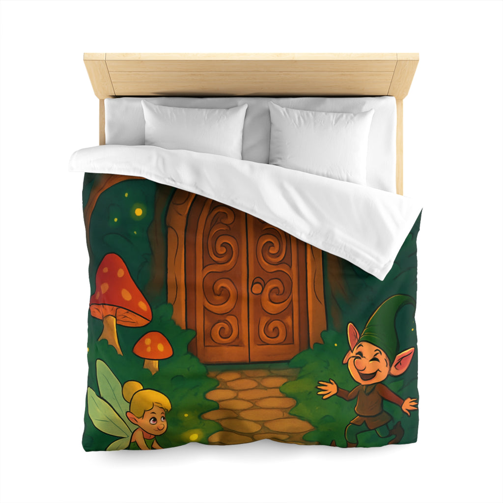 Housse de Couette Microfibre Motif Créatif Original Style Contemporain Chambre Élégante