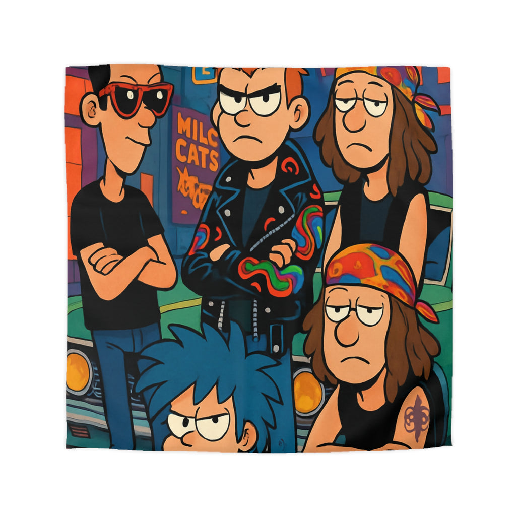 Housse de Couette Microfibre Création Artistique Moderne Design Exclusif Décoration Chambre