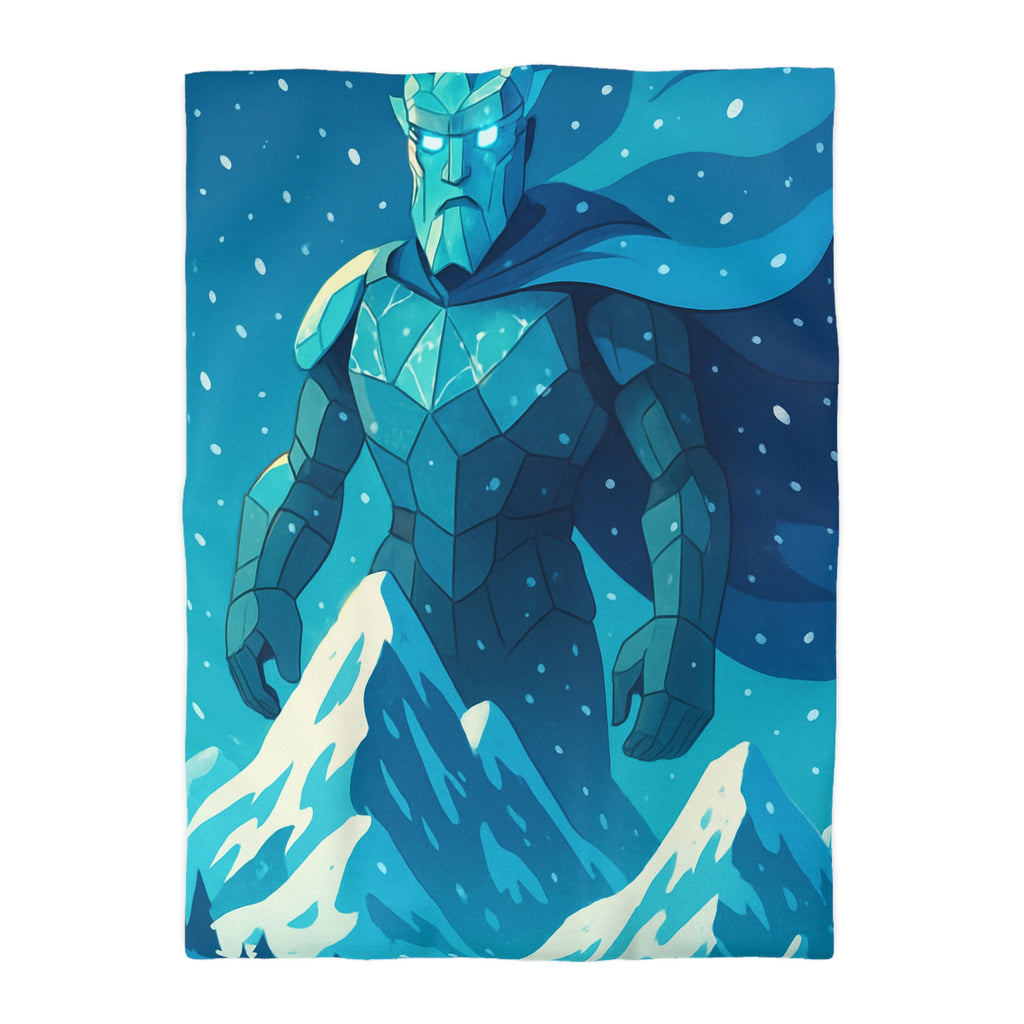 Housse de Couette Microfibre Illustration Unique Design Moderne Décoration Intérieure Raffinée