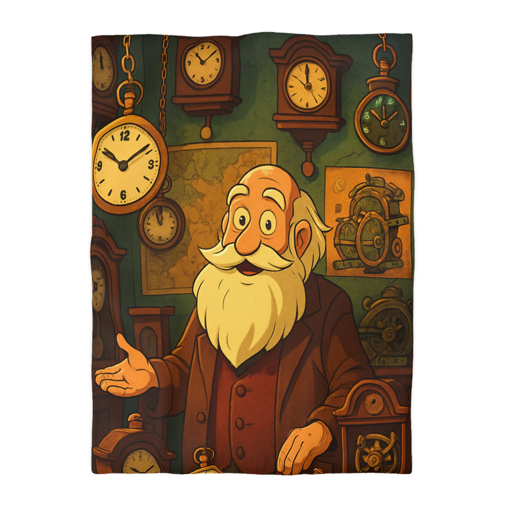 Housse de Couette Microfibre Illustration Unique Design Moderne Décoration Intérieure Raffinée