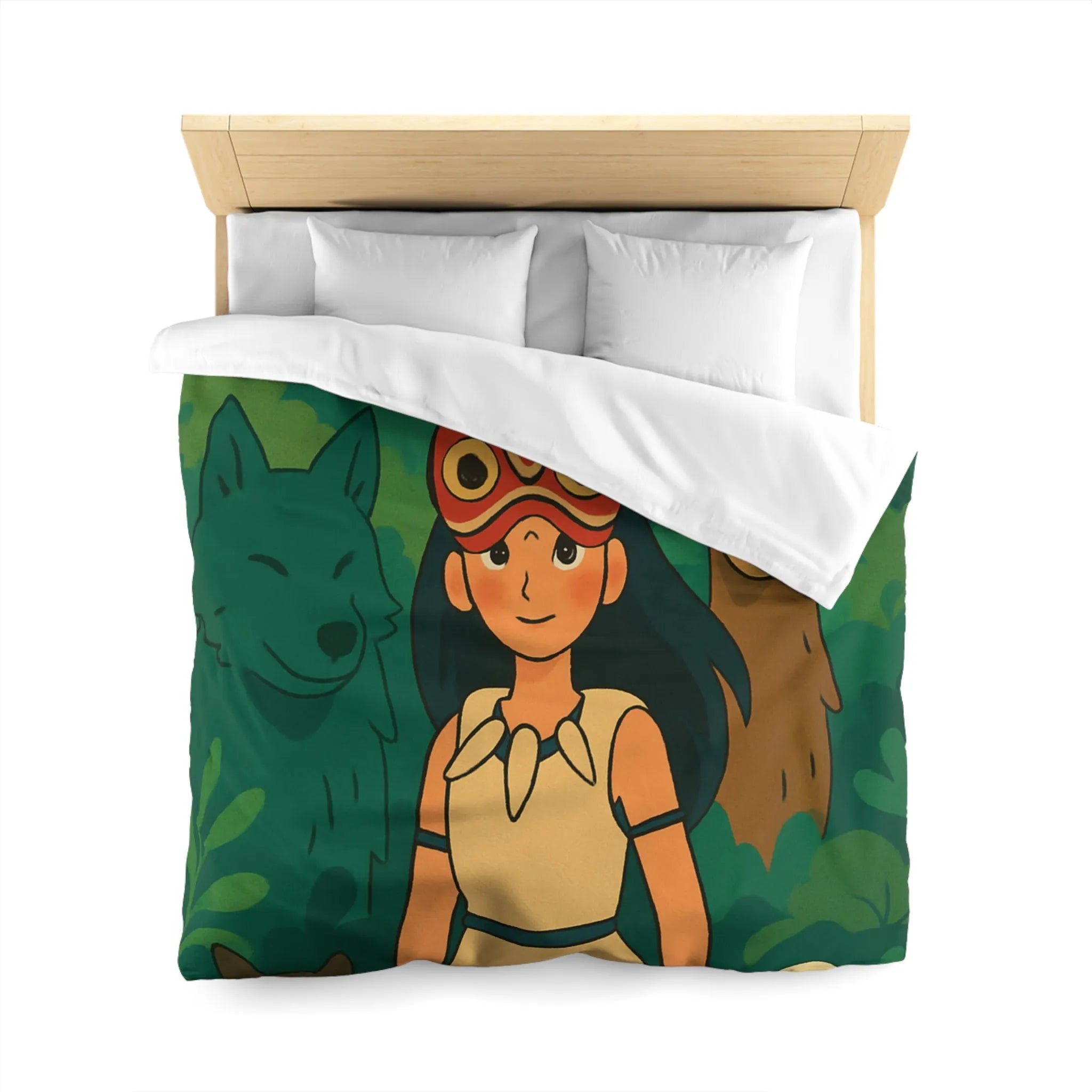 Housse de Couette Microfibre Art Graphique Contemporain Style Décoratif Chambre Tendance