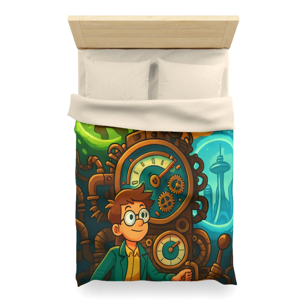 Housse de Couette Fantastique avec Aventure dans le Temps et Exploration de Mystères