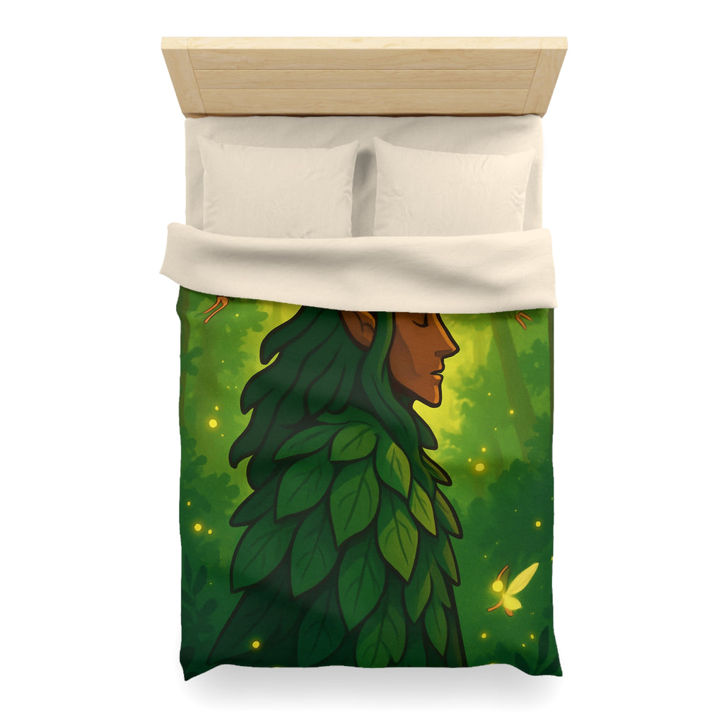 Housse de Couette Microfibre Motif Créatif Original Style Contemporain Chambre Élégante