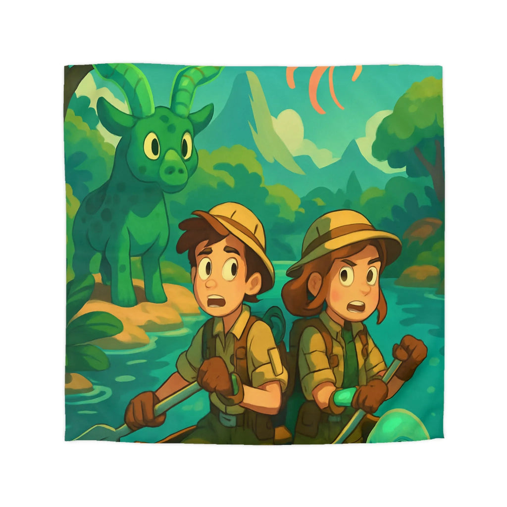 Exploration mystique en forêt tropicale avec créatures enchantées pour aventure fascinante de rêves